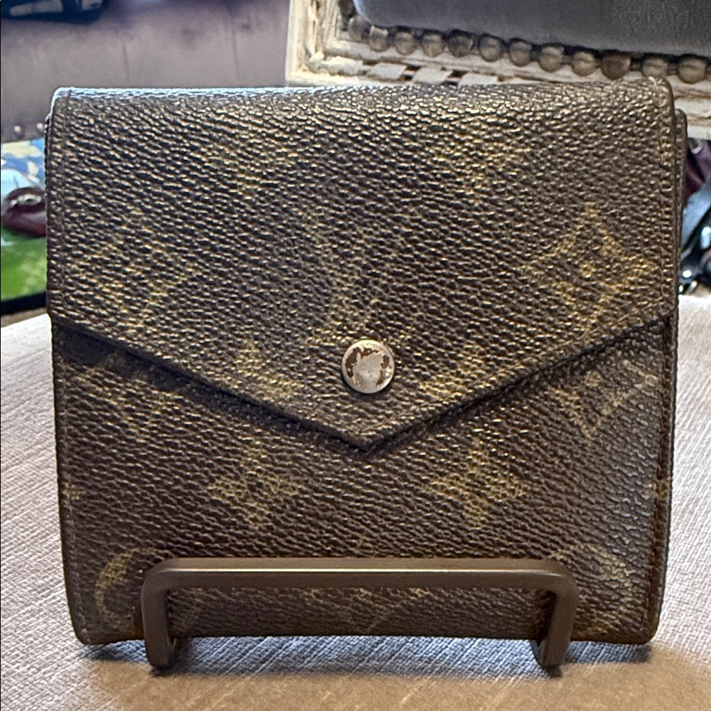 Vintage Louis Vuitton Monogram Brown Wallet